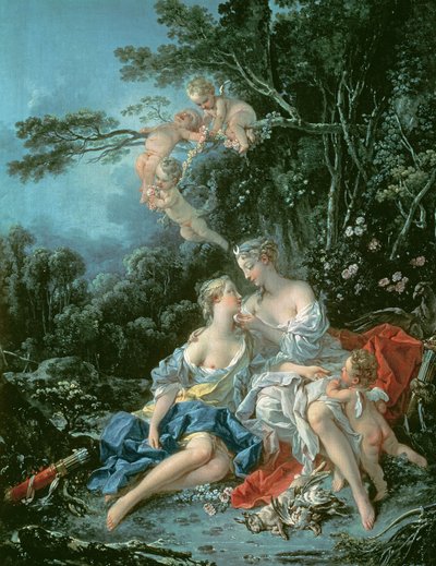 Jupiter et Callisto, 1744 - François Boucher